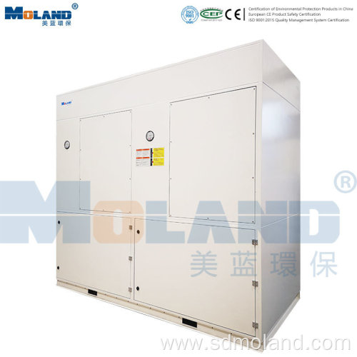 Industrial Dust Collector with PLC Control System